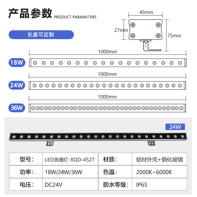 LED洗墻燈-4527(圖2) LED洗墻燈-4527(圖2)